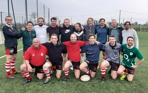 Entrainement de rugby à 5 au Champ Courtin