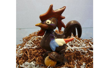 [Tous] un coq, des mini-poussins, et des oeufs